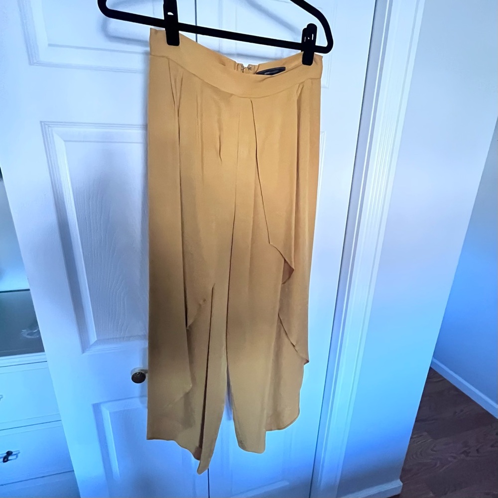 BCBG Gaucho Summer Ankle Loose High Waisted Pants